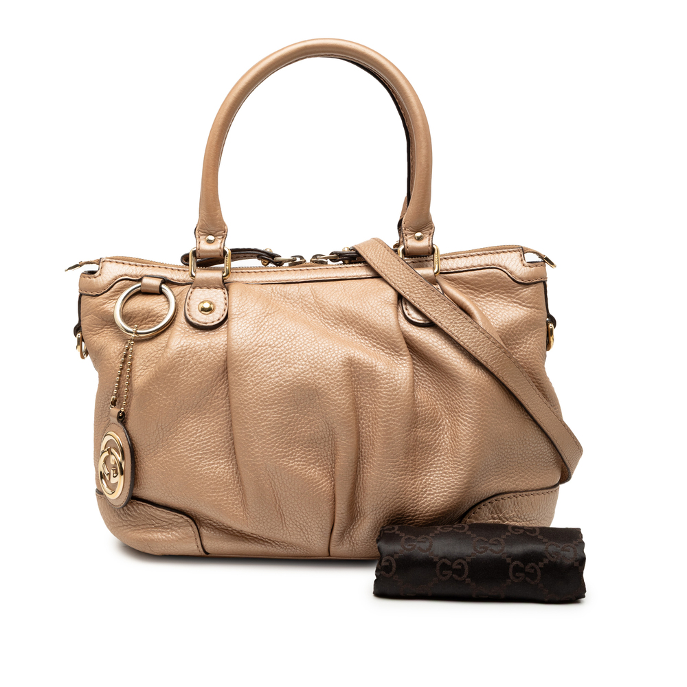 Pre-Loved Gucci Calfskin Sukey Satchel - Picture 9 of 9